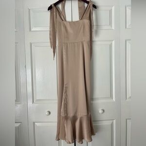 Show Me Your MuMu Claire Midi Bridesmaids Dress